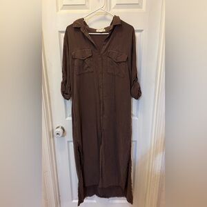 Cloth & Stone Brown Dress